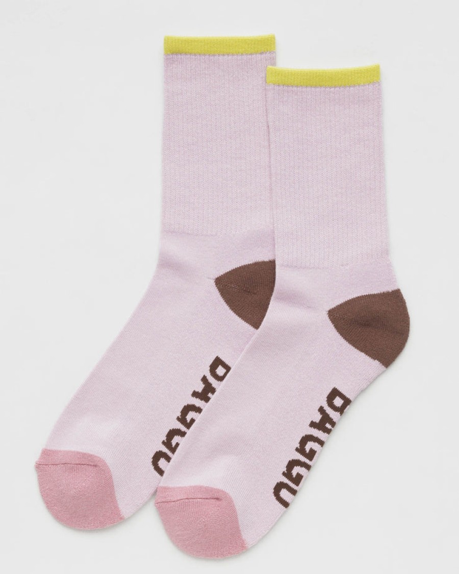 Baggu Ribbed Sock : Blossom Mix - Baggu Socks