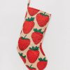 Baggu Holiday Stocking : Strawberry - Baggu Holiday Stocking