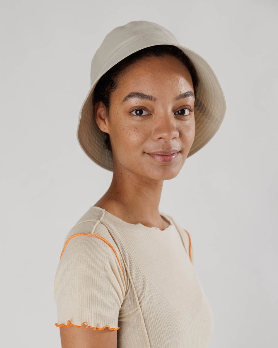 Baggu Bucket Hat : Brown Rice - Baggu Hats