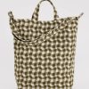 Baggu Duck Bag : Wavy Gingham Brown - Baggu Totes