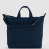 Baggu Horizontal Zip Duck Bag : Navy - Baggu Totes