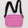 Baggu Camera Crossbody : Extra Pink - Baggu Crossbody Bags