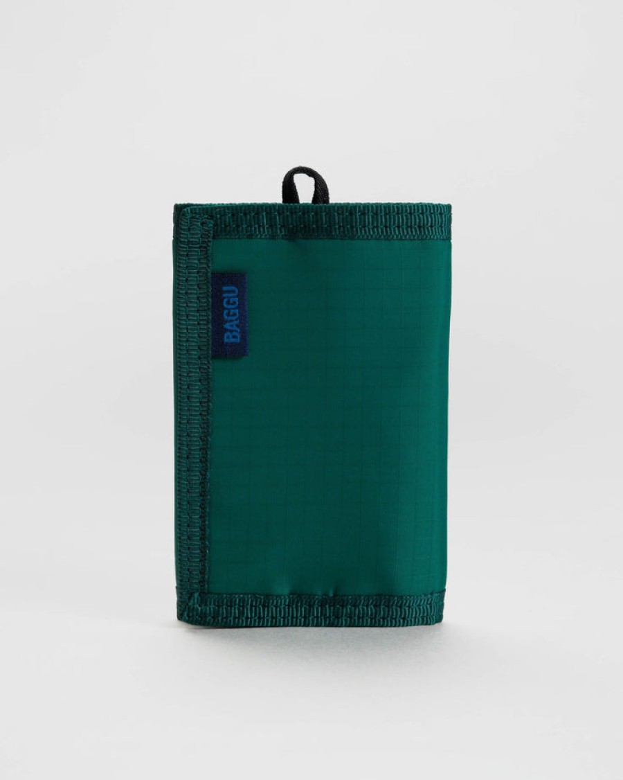 Baggu Nylon Wallet : Malachite Mix - Baggu Wallets