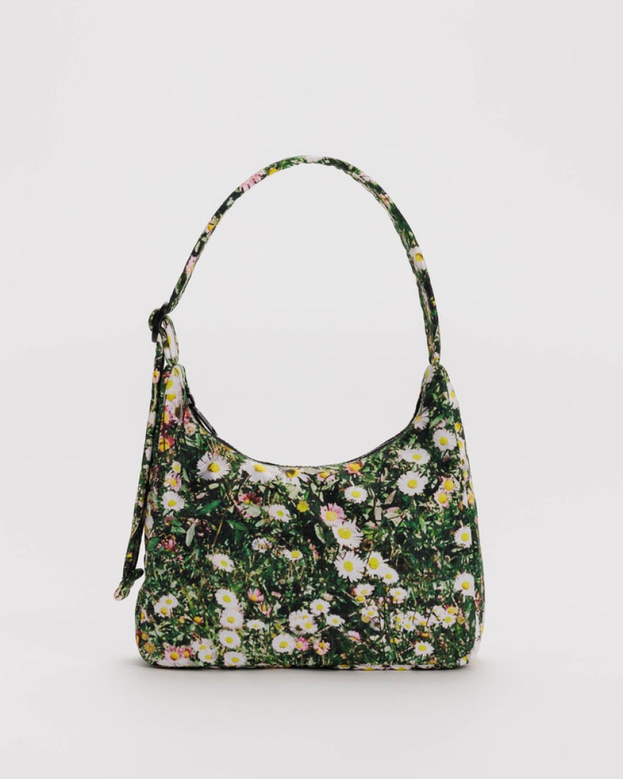 Baggu Mini Nylon Shoulder Bag : Daisy - Baggu Purses