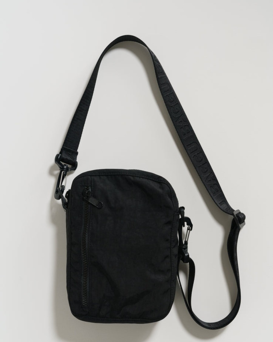 Baggu Sport Crossbody : Black - Baggu Crossbody Bags