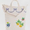 Baggu Zip Duck Bag : Cross Stitch - Baggu Totes