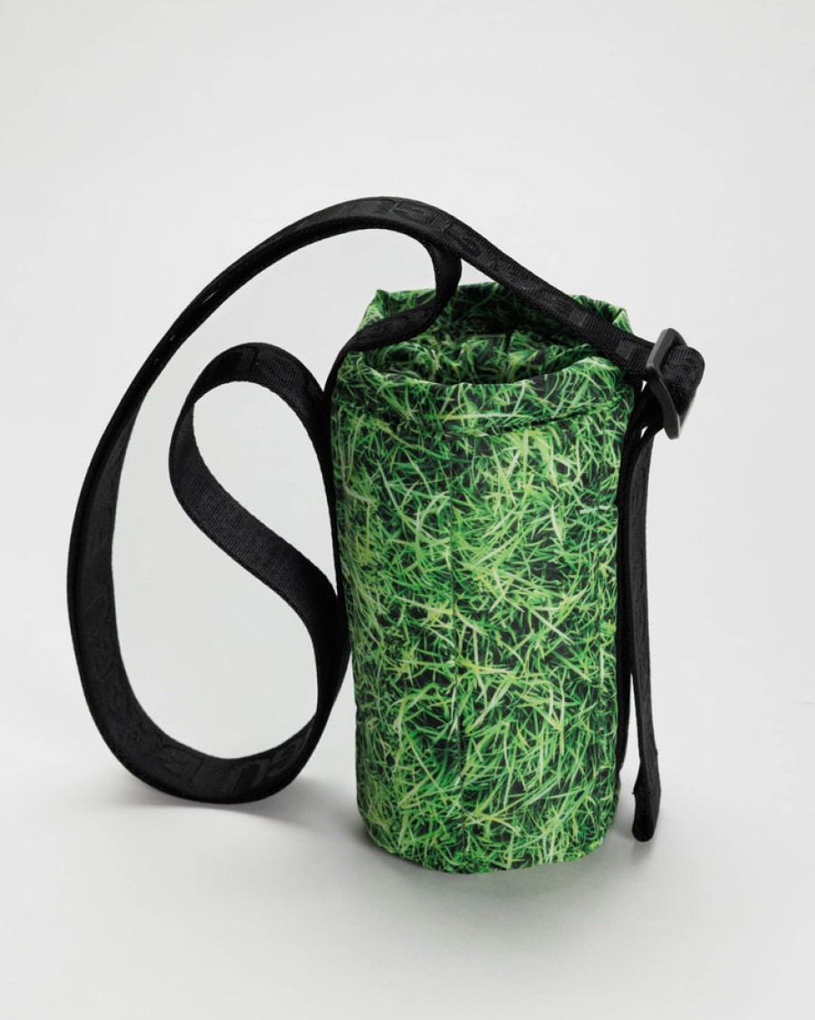 Baggu Puffy Water Bottle Sling : Grass - Baggu Puffy Water Bottle Slings