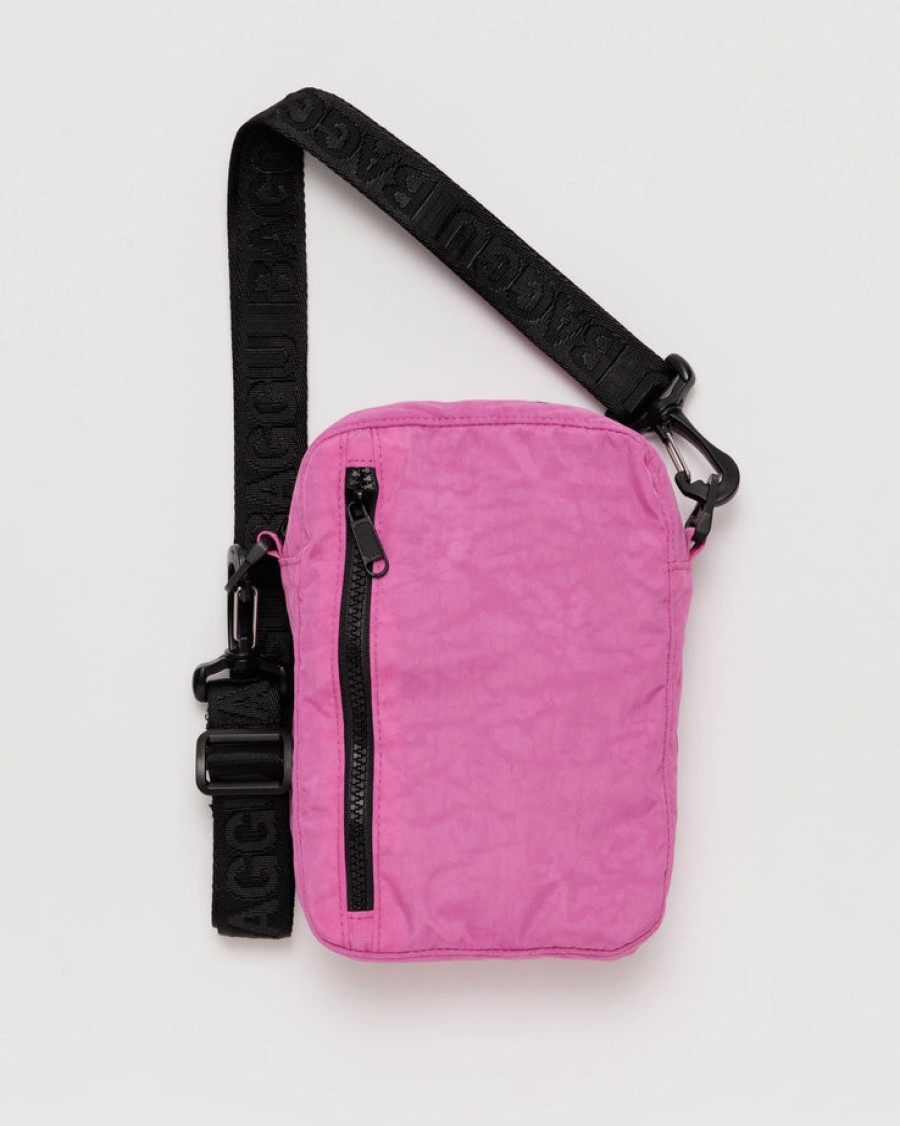 Baggu Sport Crossbody : Extra Pink - Baggu Crossbody Bags