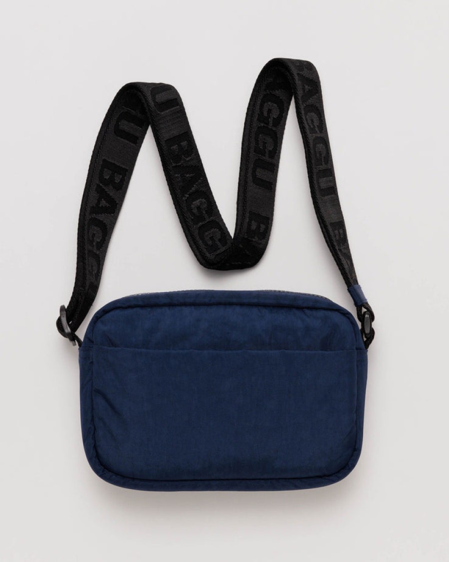 Baggu Camera Crossbody : Navy - Baggu Crossbody Bags