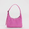 Baggu Mini Nylon Shoulder Bag : Extra Pink - Baggu Purses