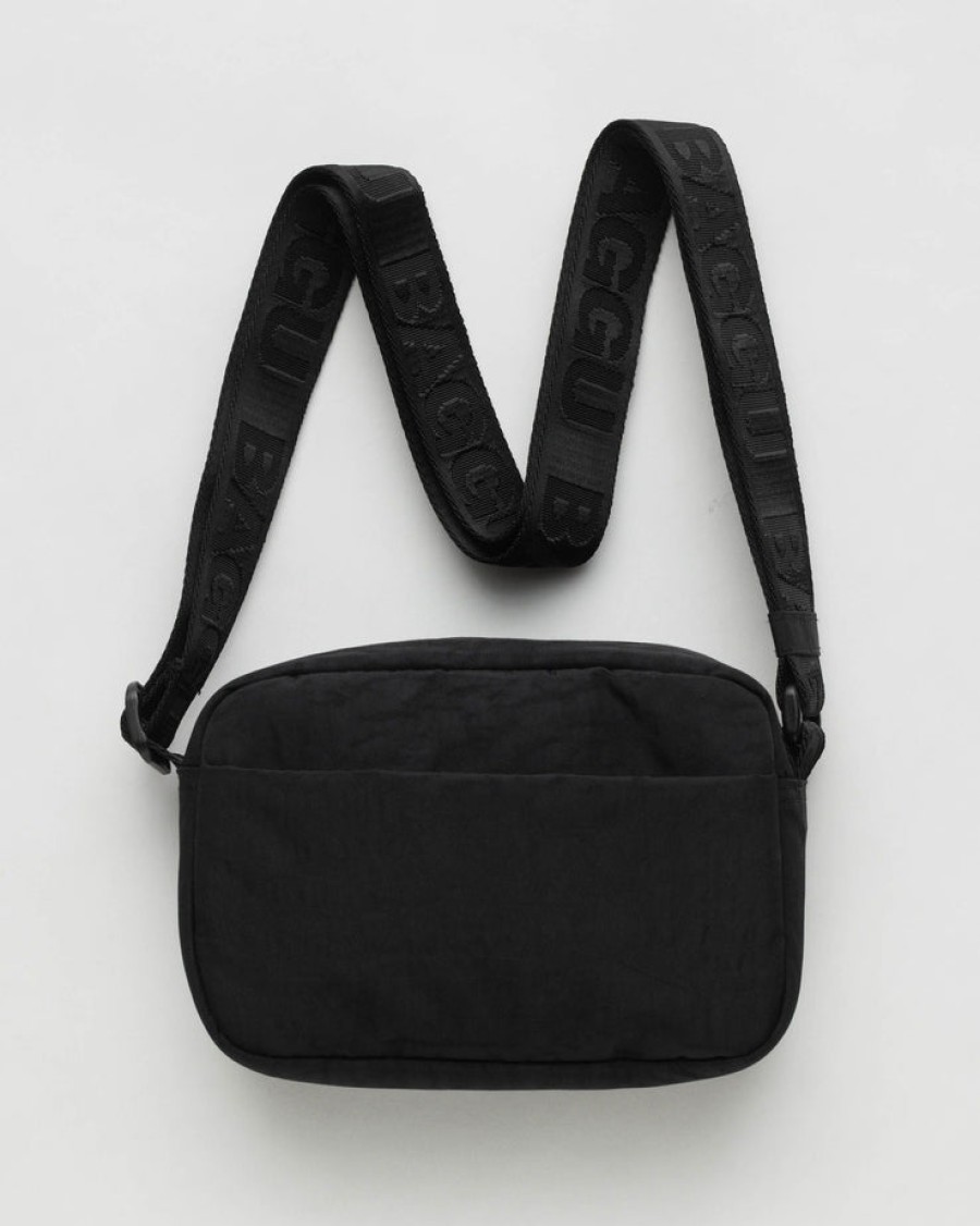 Baggu Camera Crossbody : Black - Baggu Crossbody Bags