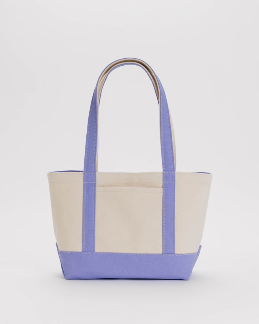 Baggu Small Heavyweight Canvas Tote : Bluebell - Baggu Totes