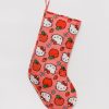 Baggu Holiday Stocking : Hello Kitty Apple - Baggu Holiday Stocking