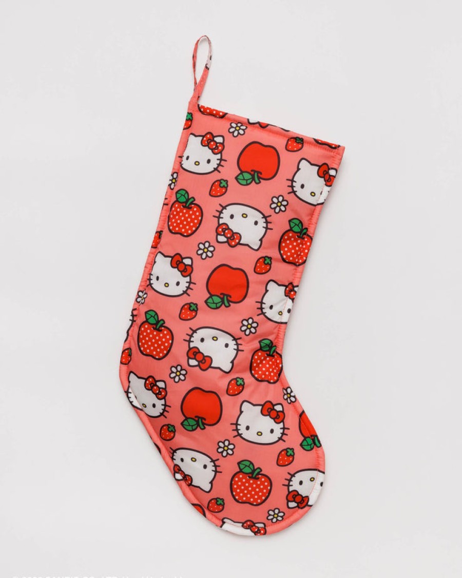 Baggu Holiday Stocking : Hello Kitty Apple - Baggu Holiday Stocking