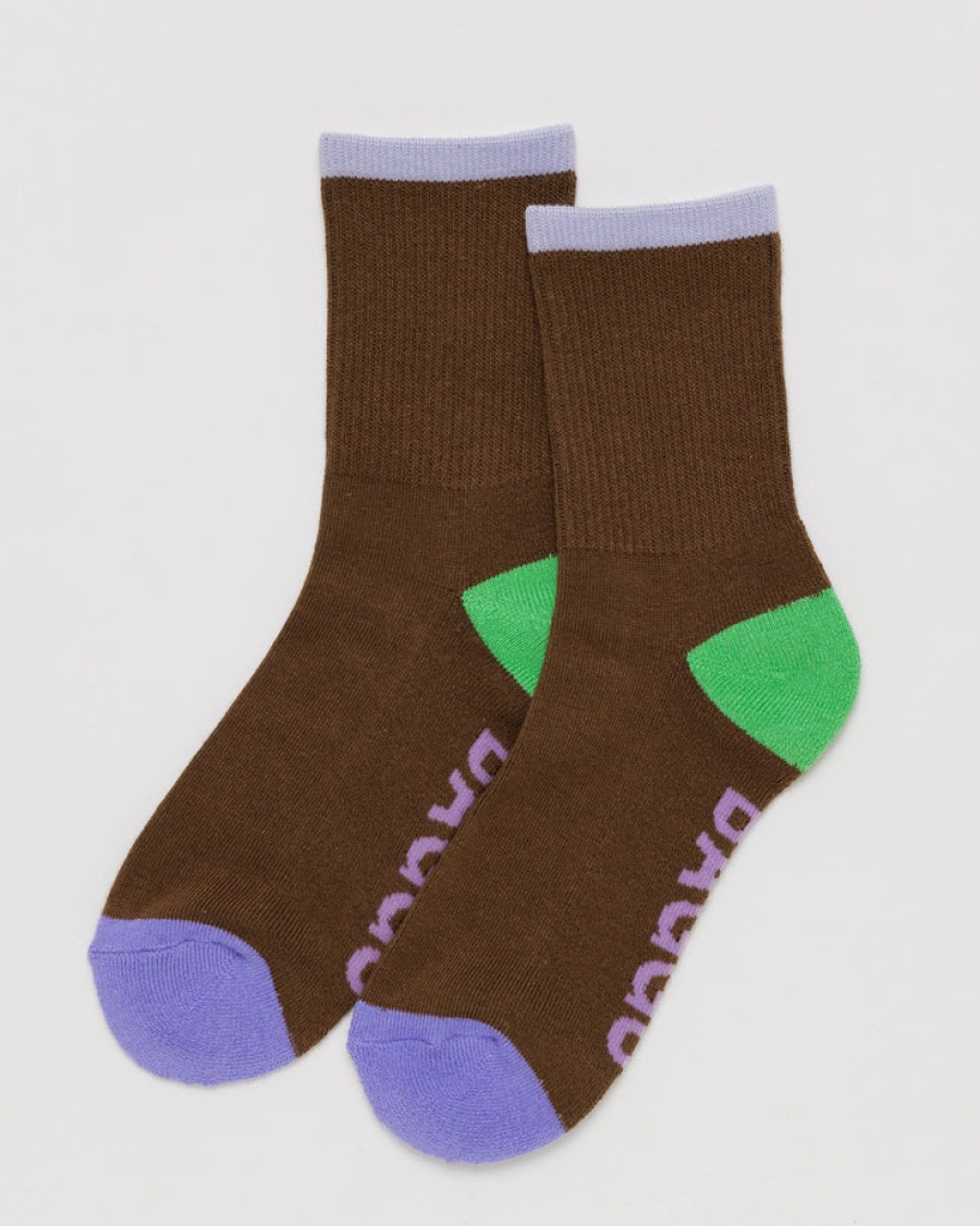 Baggu Ribbed Sock : Tamarind Mix - Baggu Socks