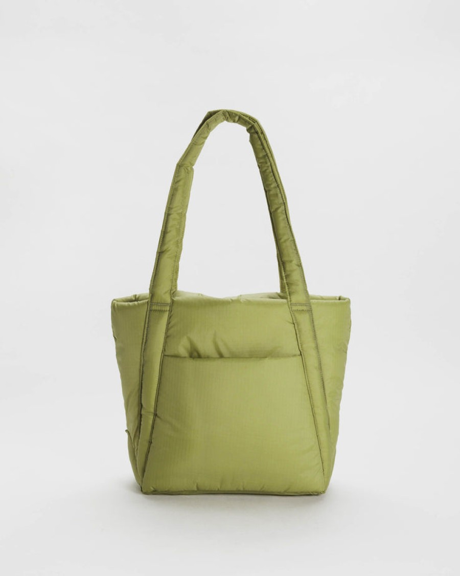 Baggu Puffy Mini Tote : Pistachio - Baggu Totes