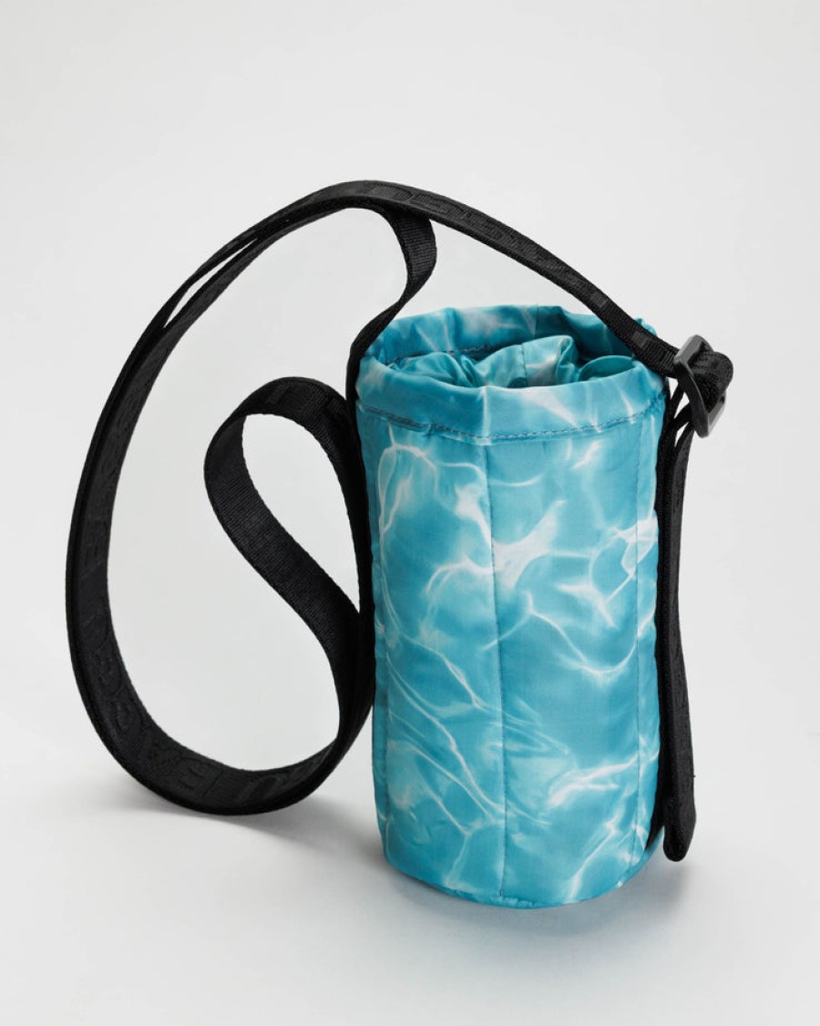 Baggu Puffy Water Bottle Sling : Pool - Baggu Puffy Water Bottle Slings