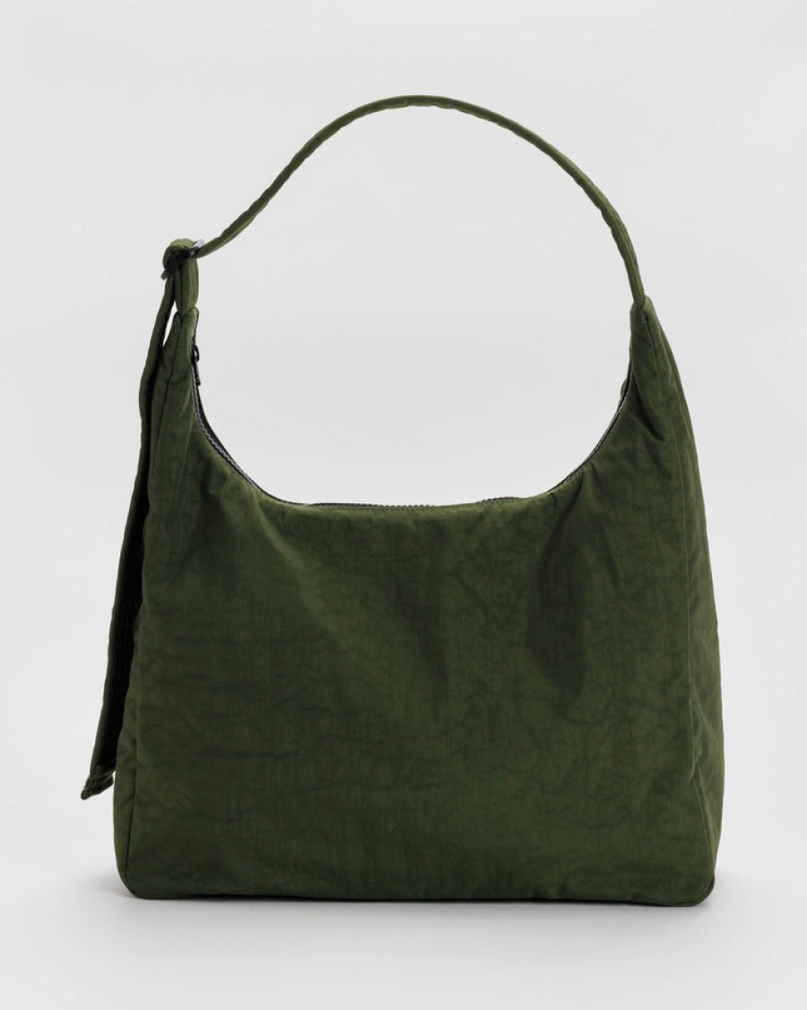 Baggu Nylon Shoulder Bag : Bay Laurel - Baggu Purses