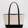 Baggu Medium Heavyweight Canvas Tote : Black - Baggu Totes