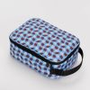 Baggu Lunch Box : Wavy Gingham Blue - Baggu Lunch Bags & Coolers