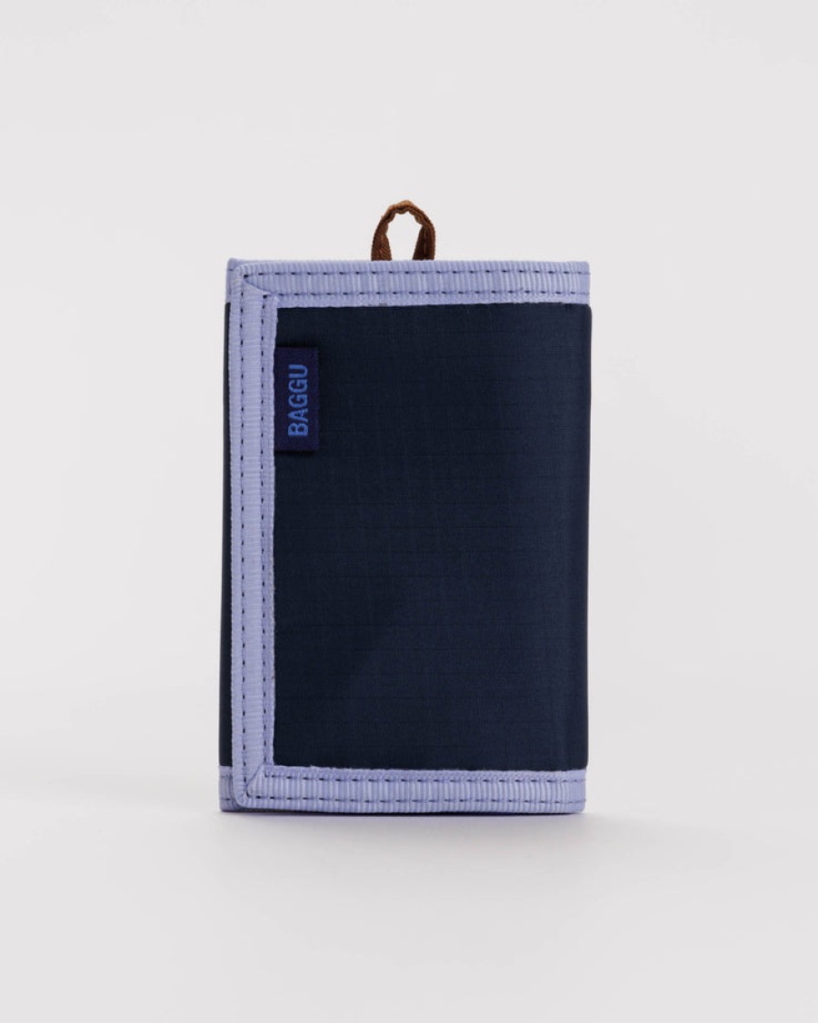 Baggu Nylon Wallet : Navy Mix - Baggu Wallets