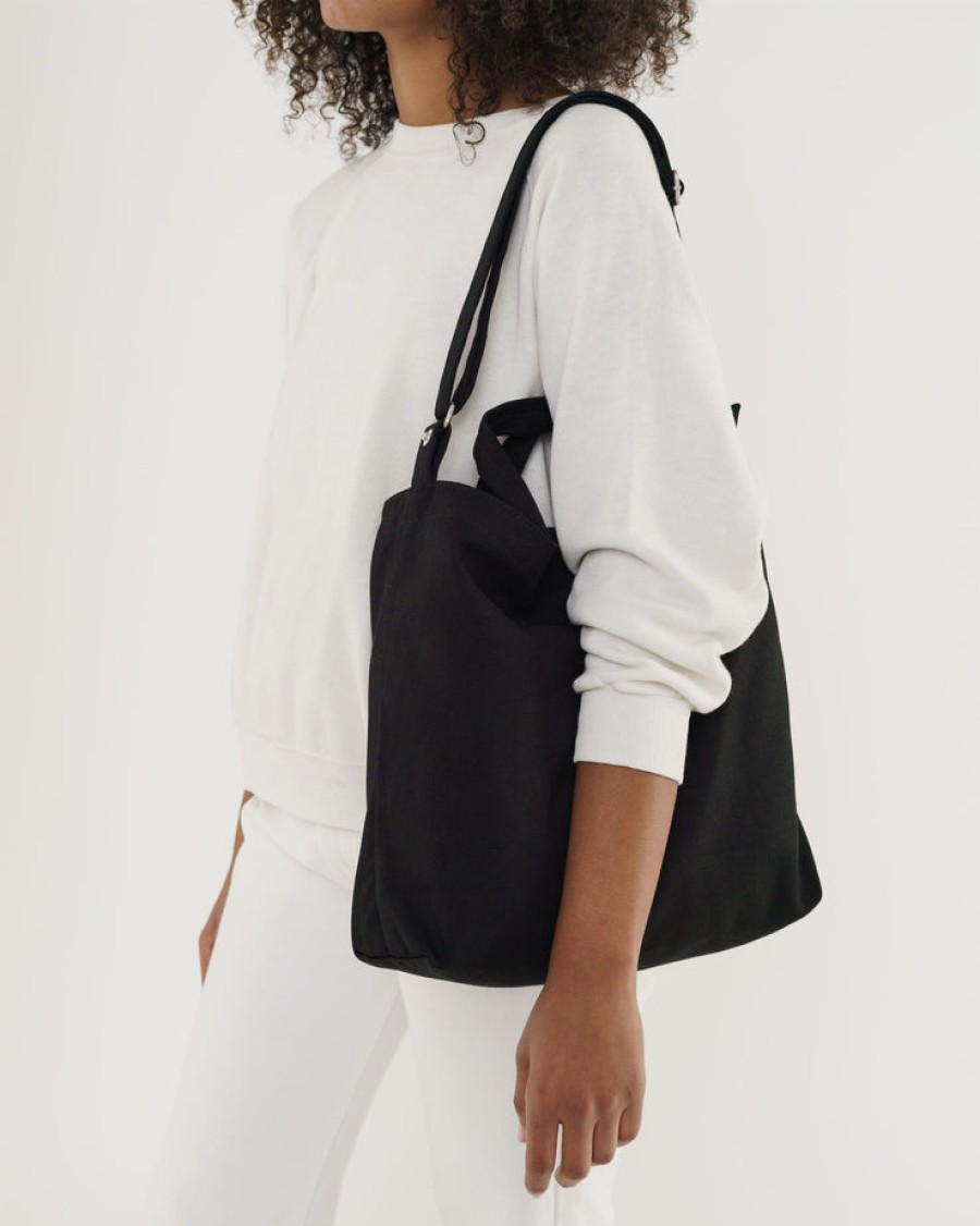 Baggu Horizontal Duck Bag : Black - Baggu Totes