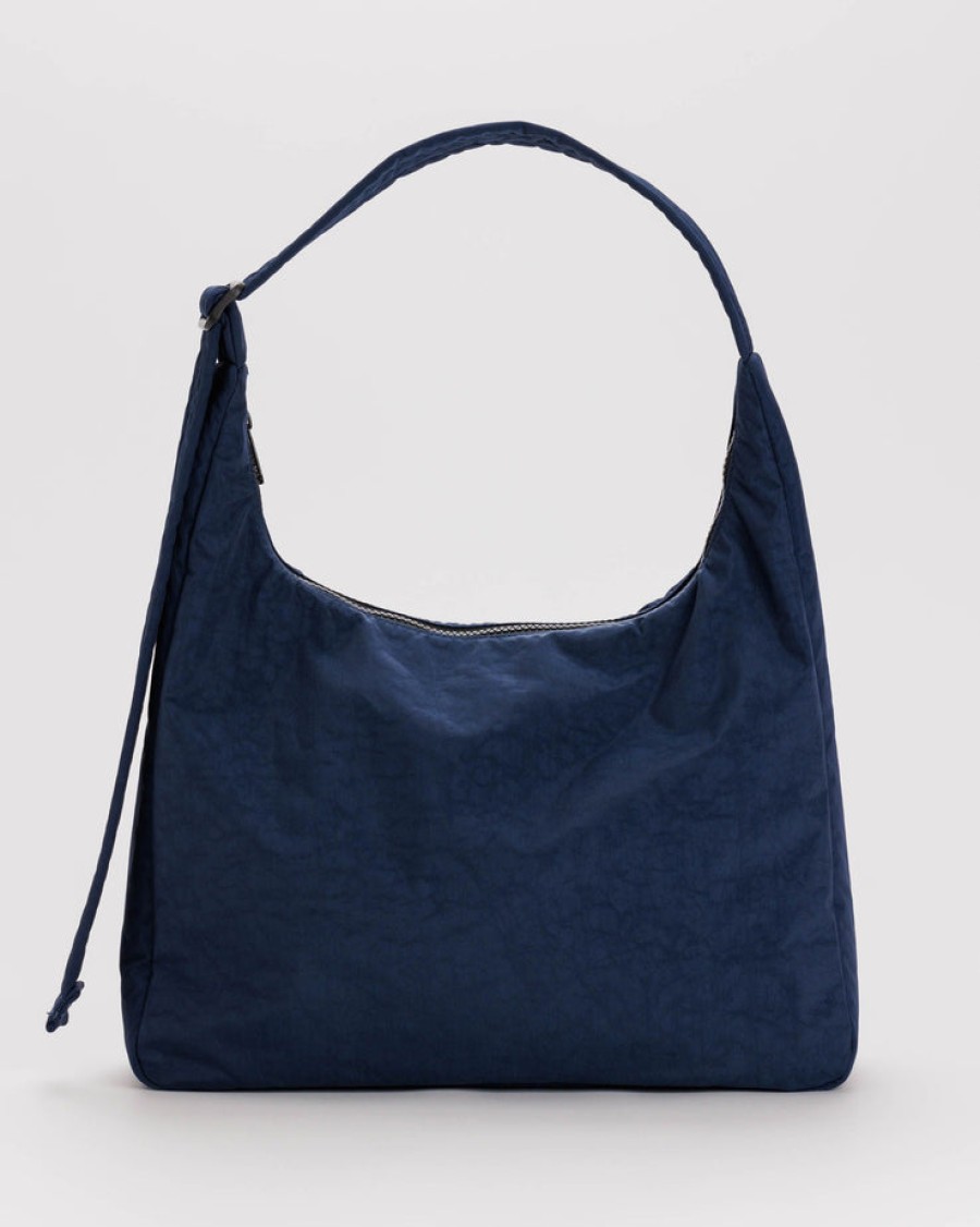 Baggu Nylon Shoulder Bag : Navy - Baggu Purses