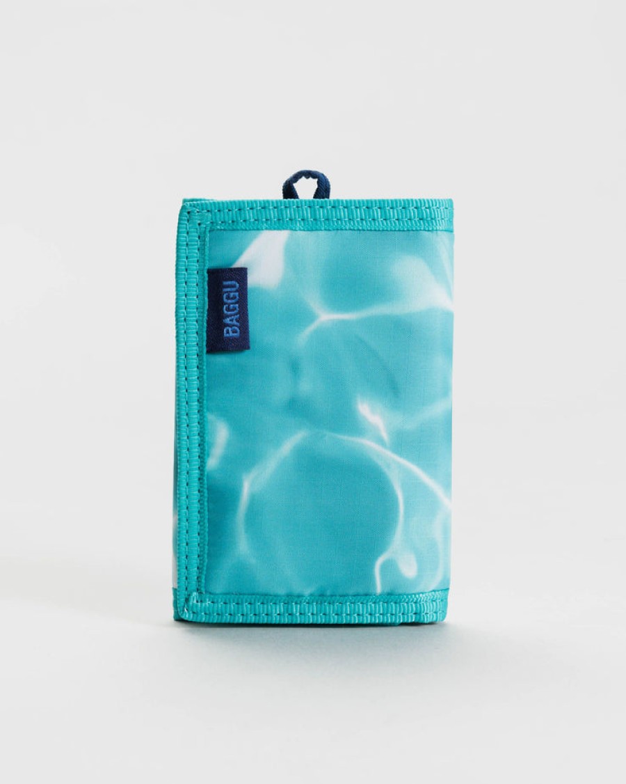 Baggu Nylon Wallet : Pool - Baggu Wallets