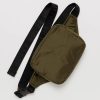 Baggu Puffy Fanny Pack : Tamarind - Baggu Crossbody Bags