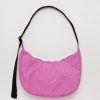 Baggu Medium Nylon Crescent Bag : Extra Pink - Baggu Purses