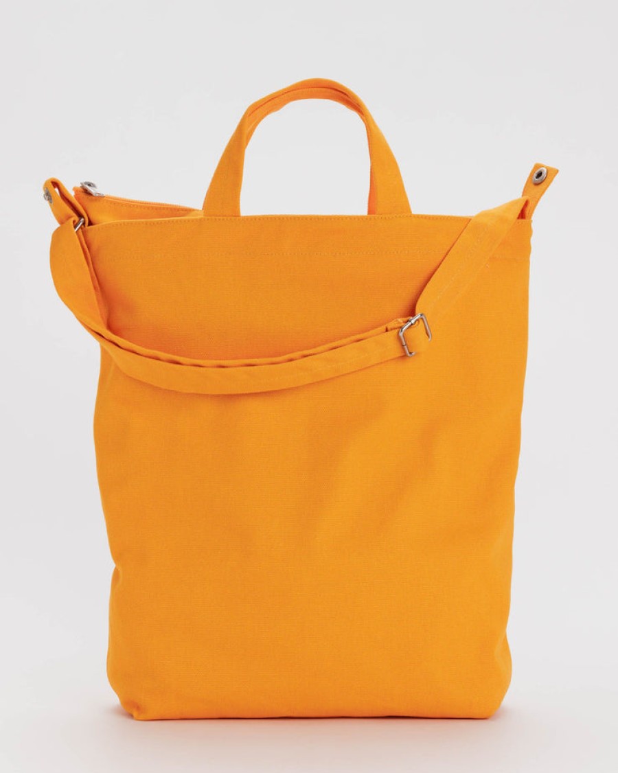 Baggu Zip Duck Bag : Tangerine - Baggu Totes