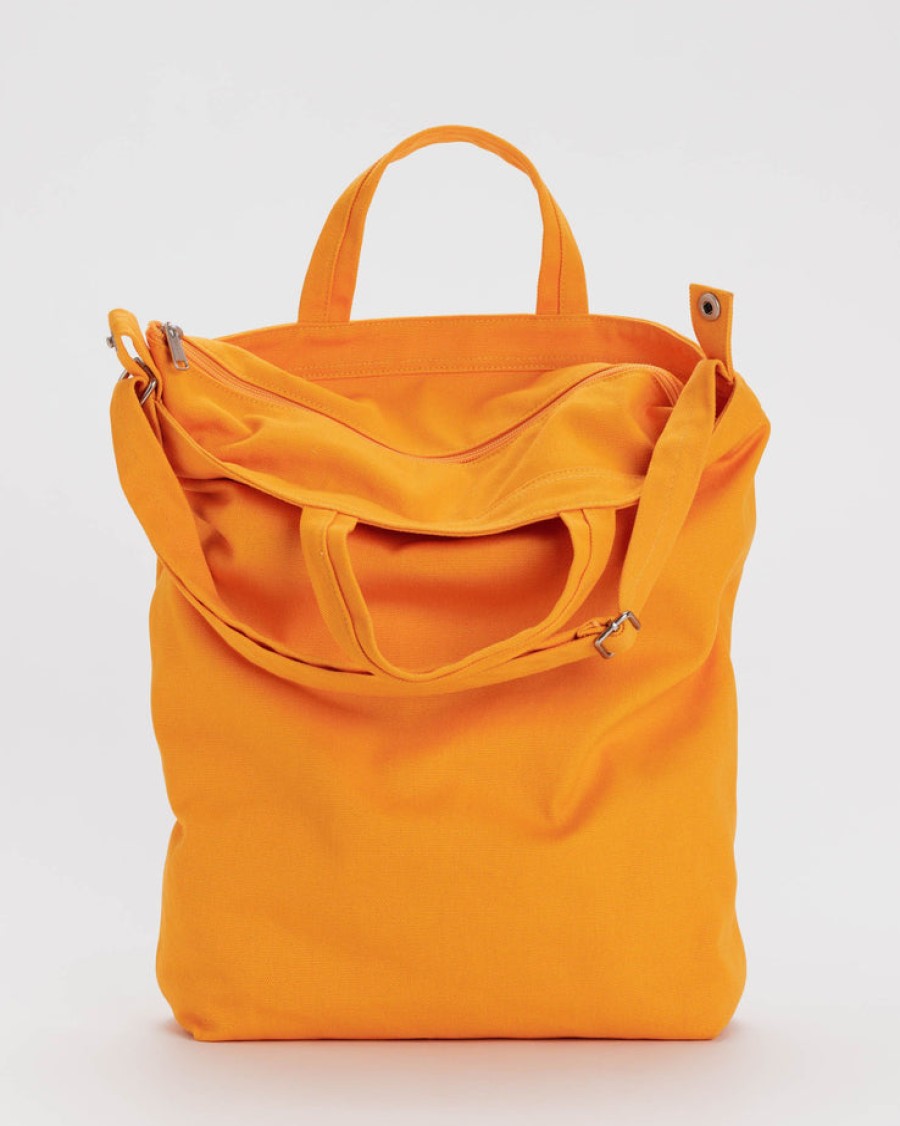 Baggu Zip Duck Bag : Tangerine - Baggu Totes