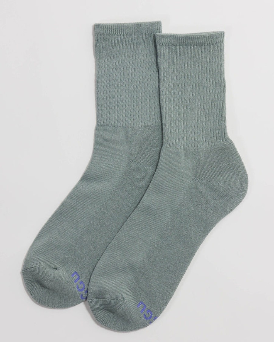 Baggu Ribbed Sock : Laurel - Baggu Socks