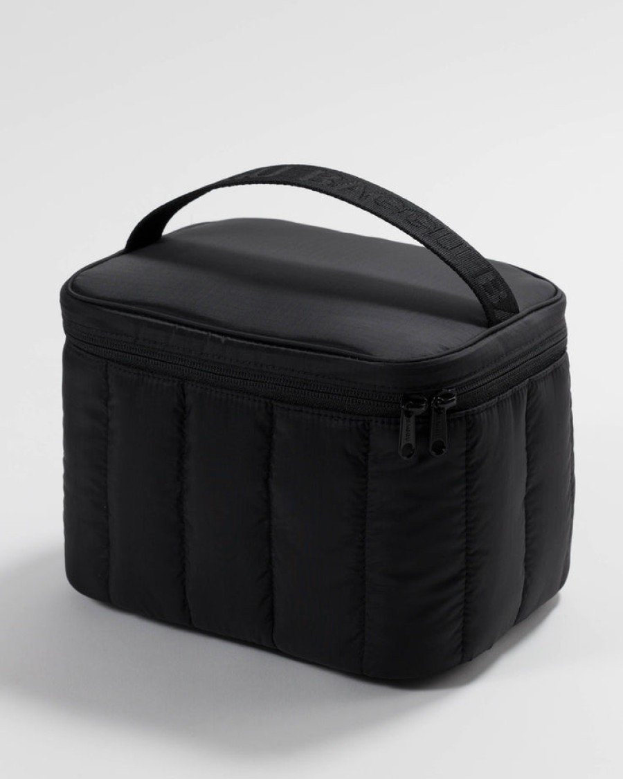 Baggu Puffy Lunch Bag : Black - Baggu Lunch Bags & Coolers