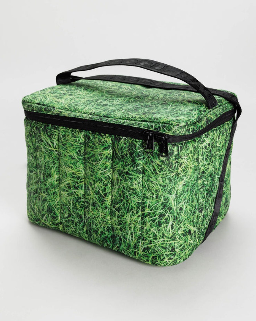 Baggu Puffy Cooler Bag : Grass - Baggu Lunch Bags & Coolers