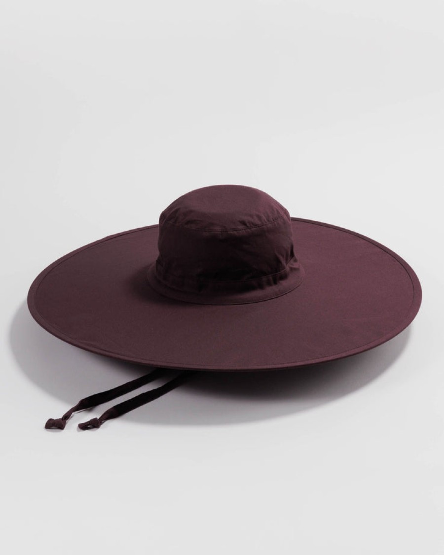 Baggu Packable Sun Hat : Raisin - Baggu Hats