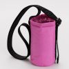 Baggu Puffy Water Bottle Sling : Extra Pink - Baggu Lunch Bags & Coolers