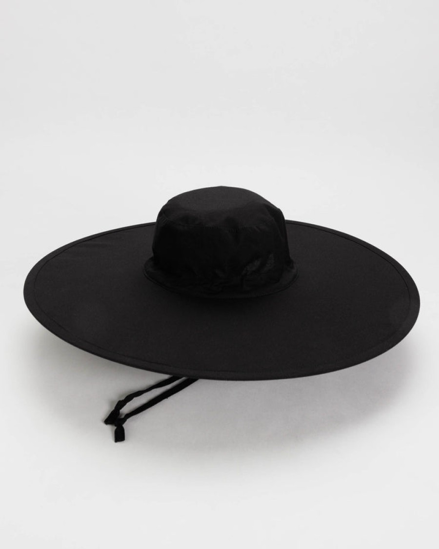 Baggu Packable Sun Hat : Black - Baggu Hats